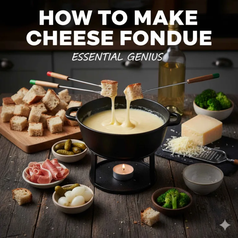 How To Make Cheese Fondue