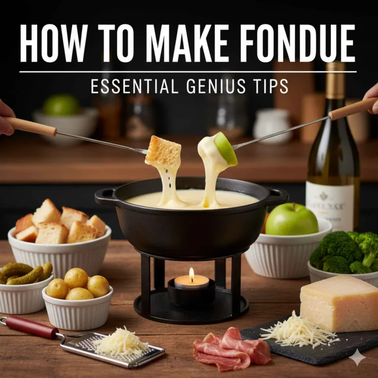How To Make Fondue