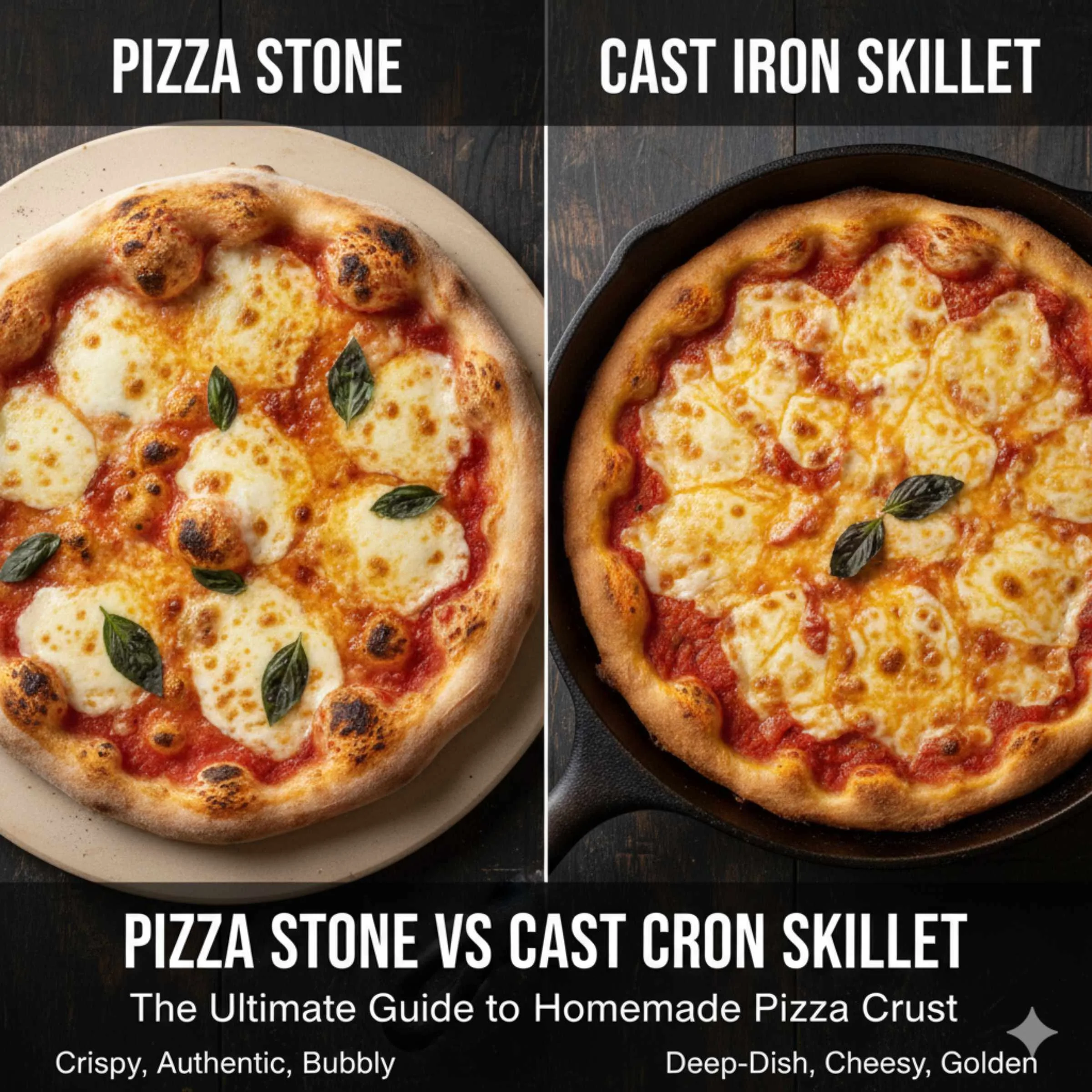Pizza Stone Vs Cast Iron Skillet: Essential Showdown