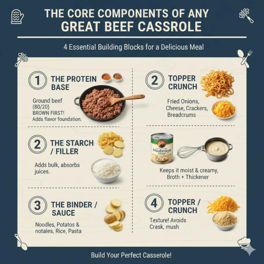 The Core Components of Any Great Beef Casserole