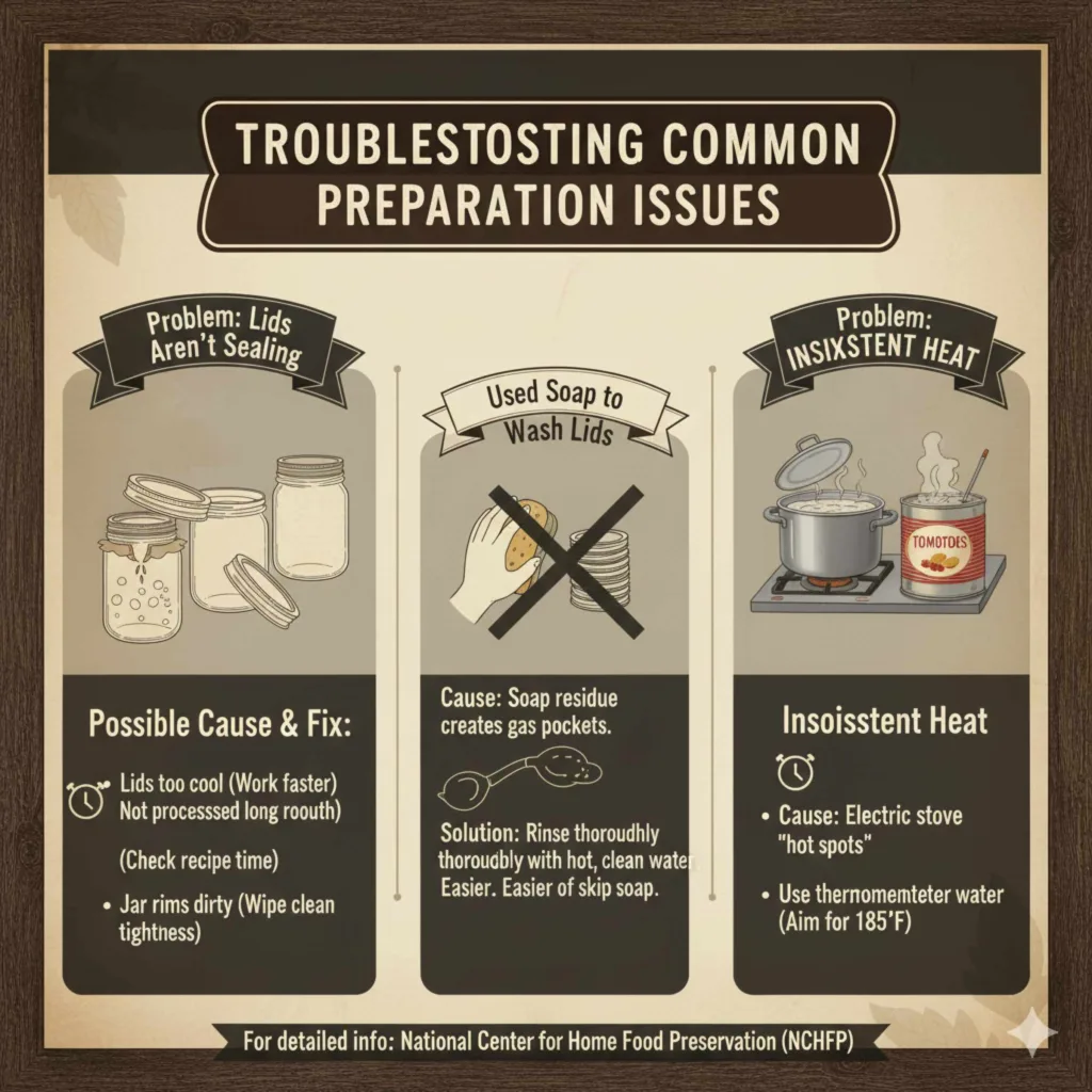 Troubleshooting Common Lid Preparation Issues