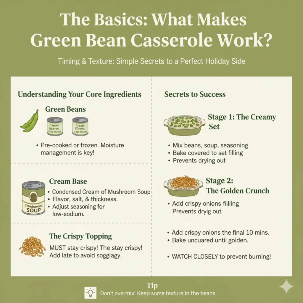 What Makes Green Bean Casserole Work?