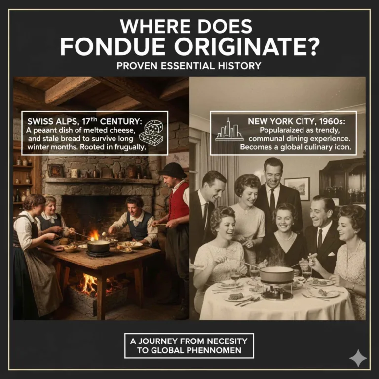 Where Does Fondue Originate