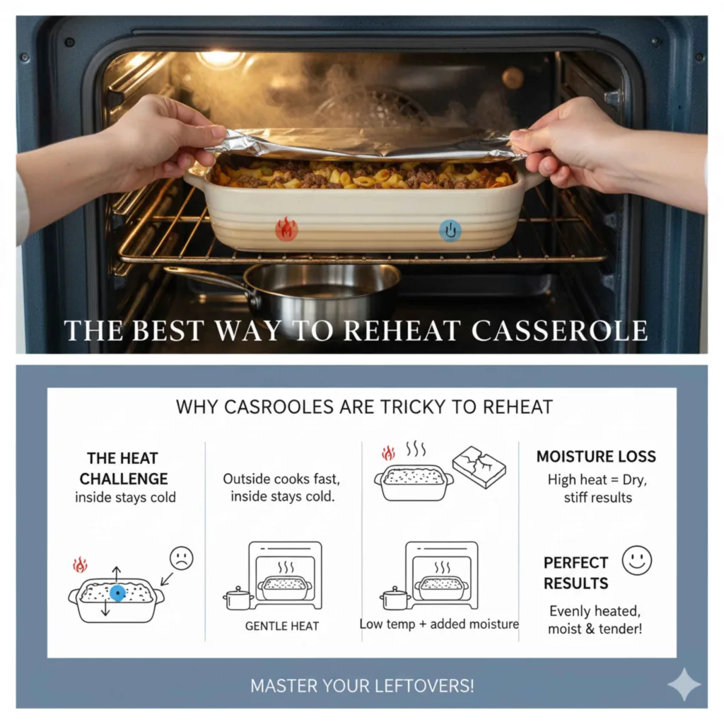 Why Casseroles Are Tricky to Reheat