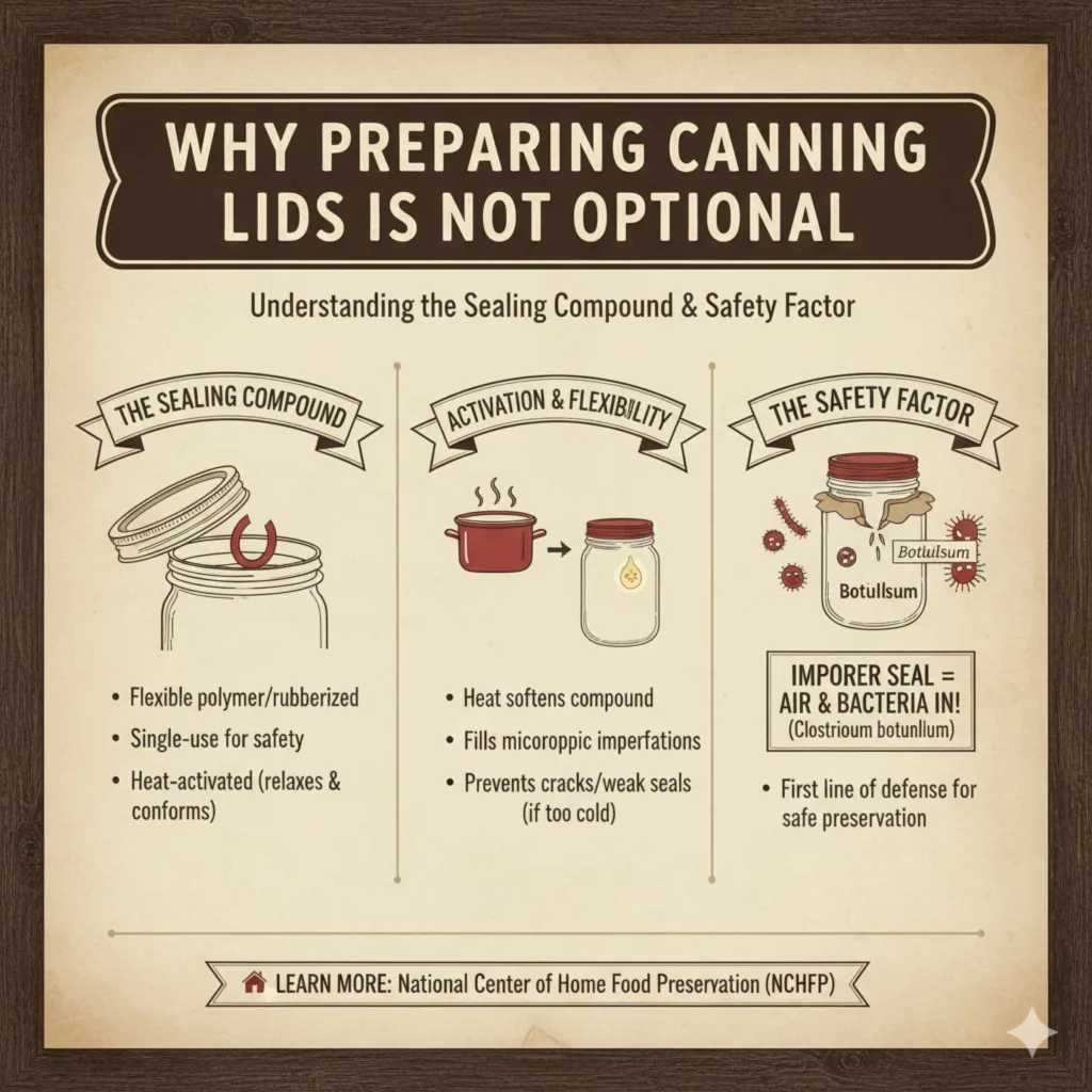 Why Preparing Canning Lids Is Not Optional
