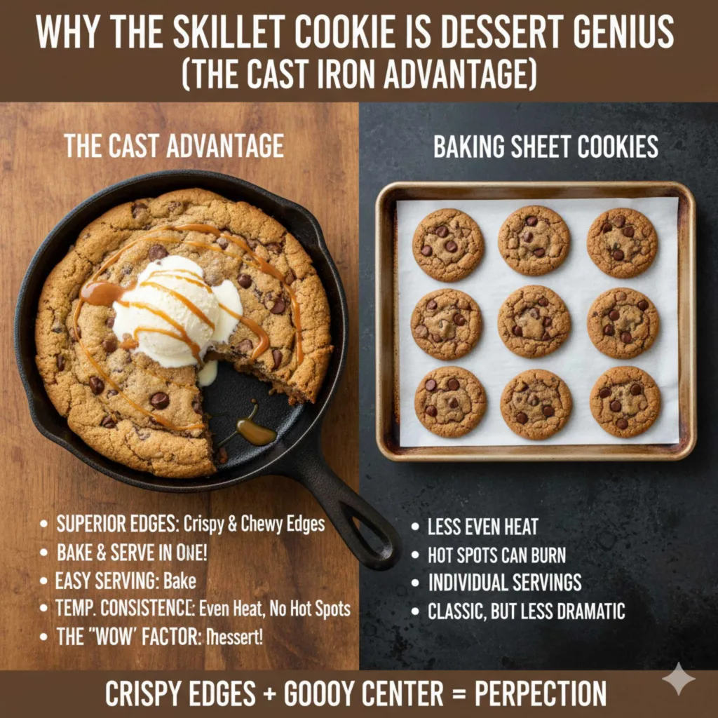 Why the Skillet Cookie is Dessert Genius