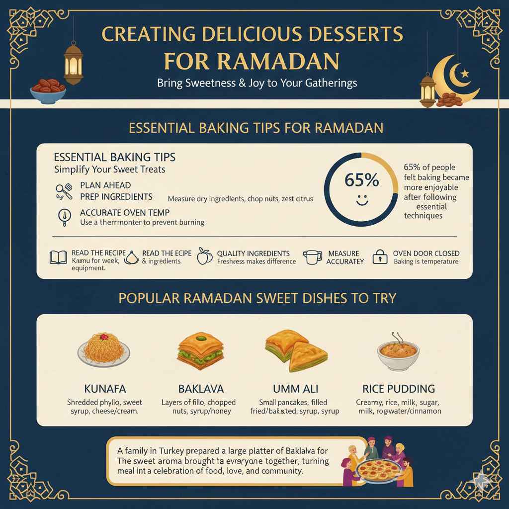 Creating Delicious Desserts for Ramadan