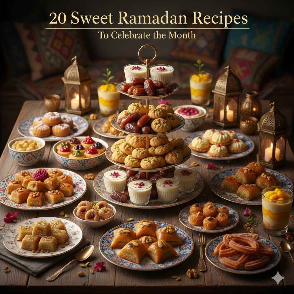 20 Sweet Ramadan Recipes to Celebrate the Month