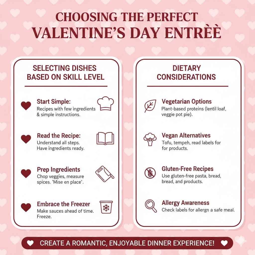 Choosing the Perfect Valentine's Day Entrée