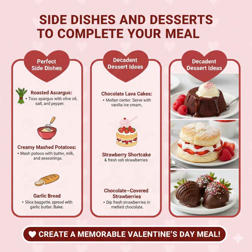 Side Dishes and Desserts to Complete Your Meal