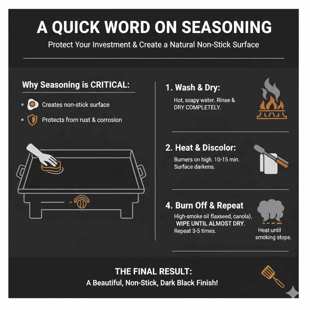 A Quick Word on Seasoning