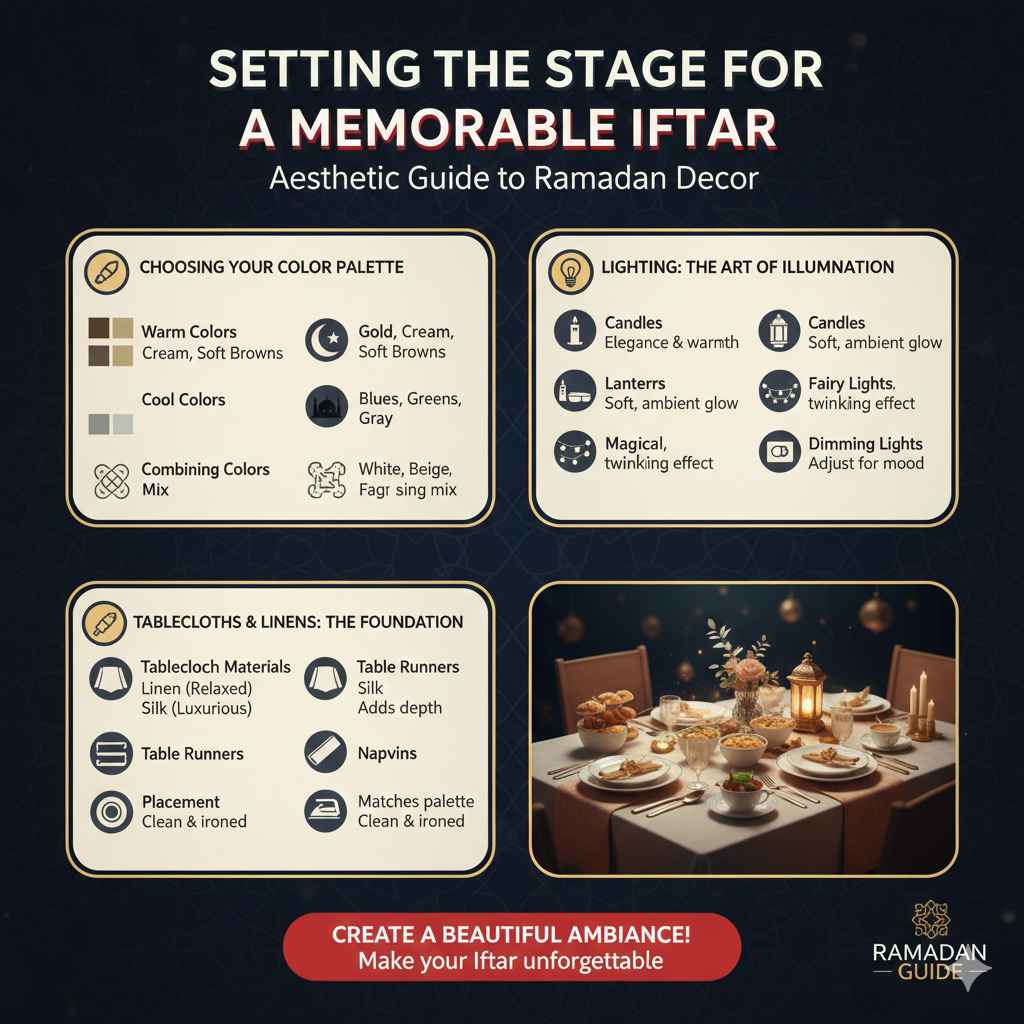 Setting the Stage for a Memorable Iftar