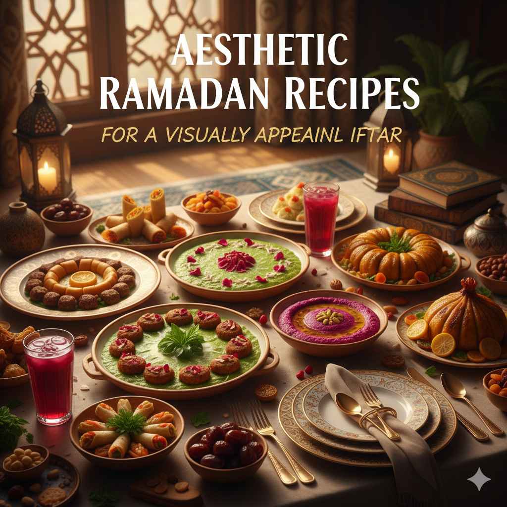 Aesthetic Ramadan Recipes for a Visually Appealing Iftar