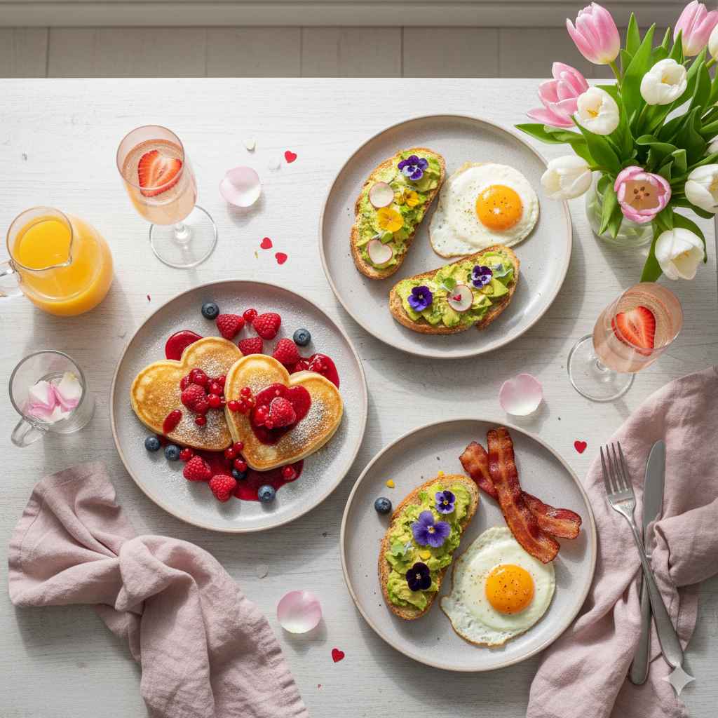 Aesthetic Valentine's Day Breakfast Ideas for Photos & Brunch
