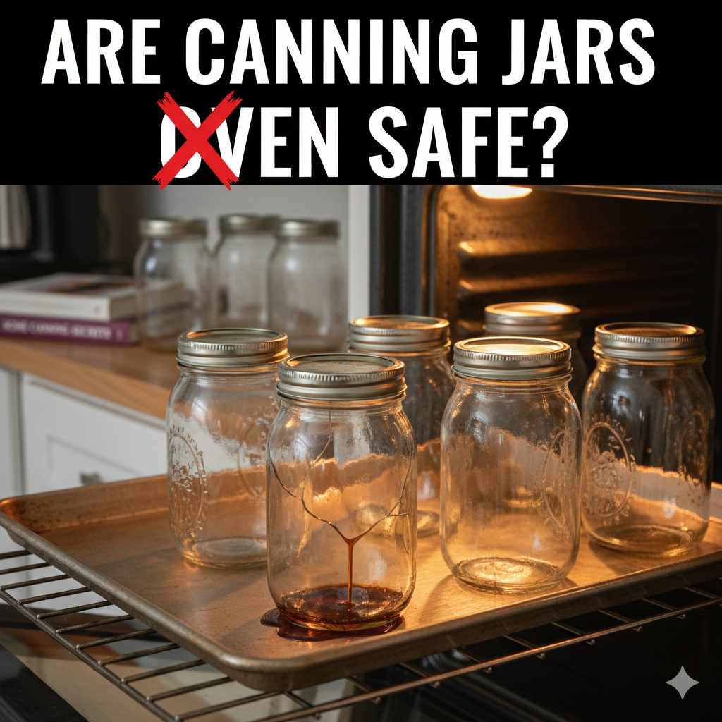 Are Canning Jars Oven Safe?