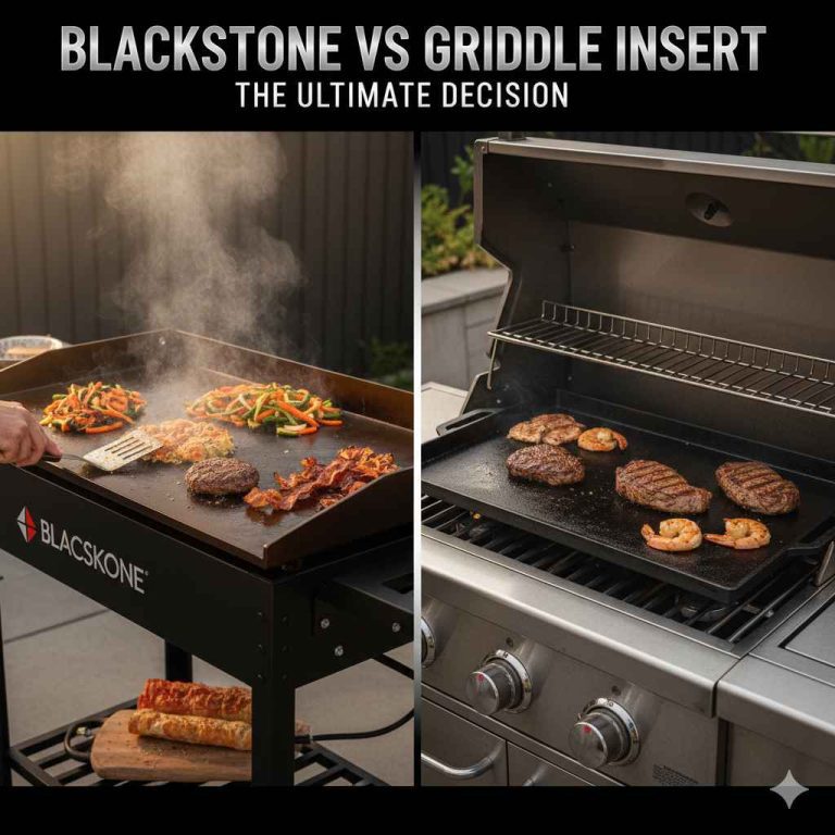 Blackstone vs Griddle Insert