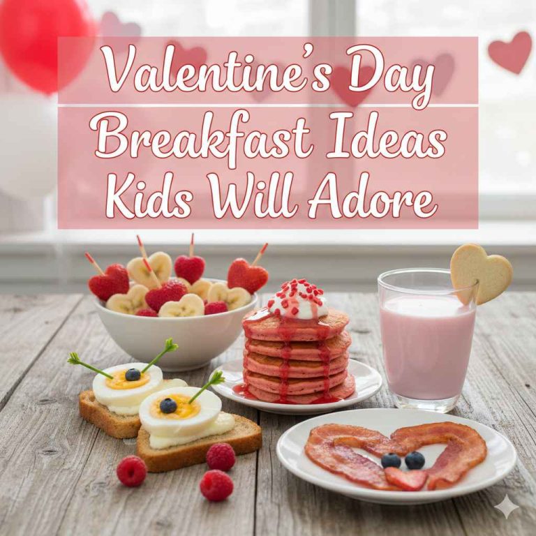 Valentine's Day Breakfast Ideas Kids Will Adore