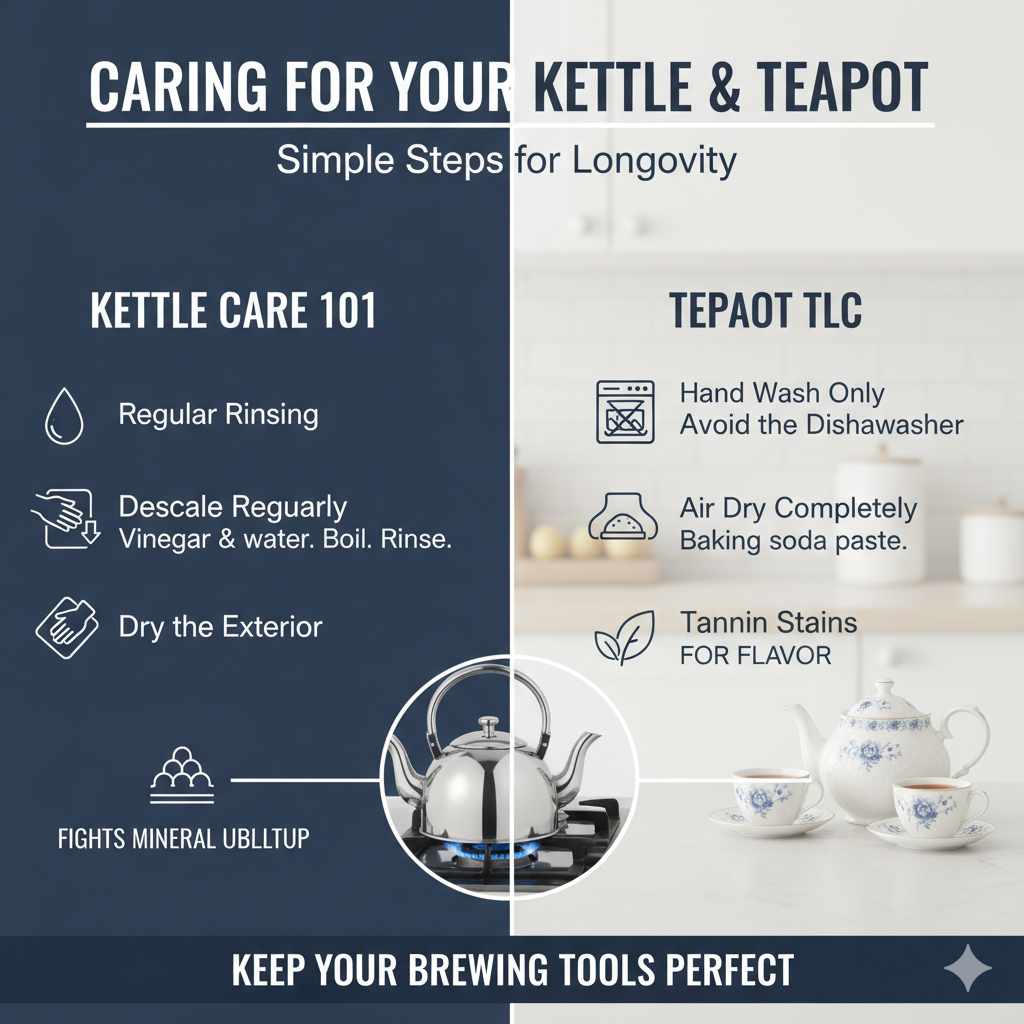 Caring for Your Kettle and Teapot