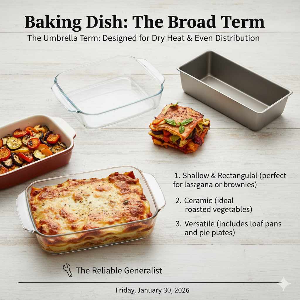 Casserole Dish vs Baking Dish Defined