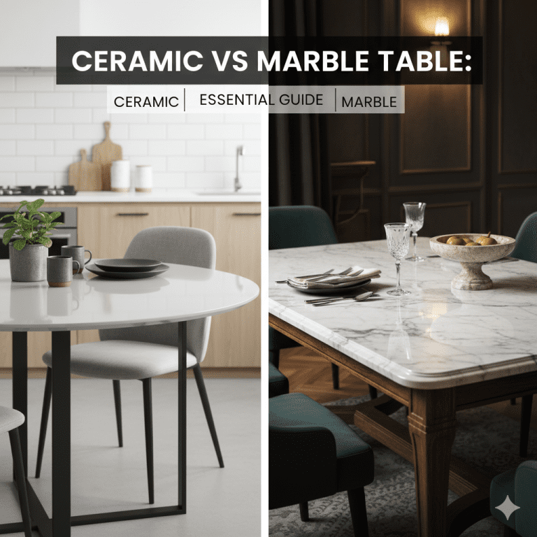 Ceramic Vs Marble Table