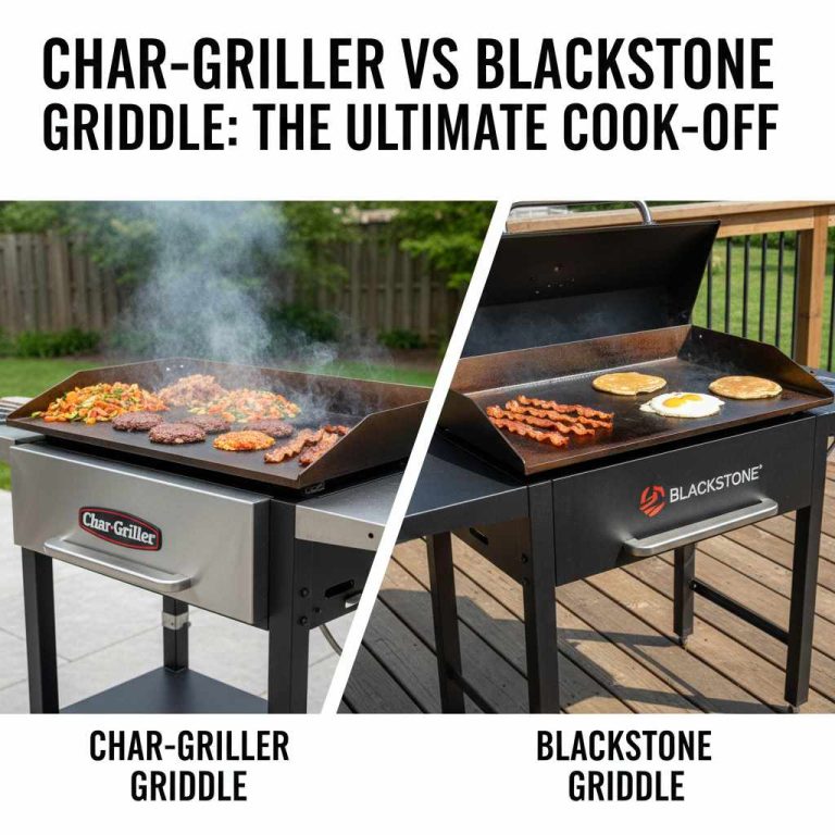 Char Griller Vs Blackstone Griddle