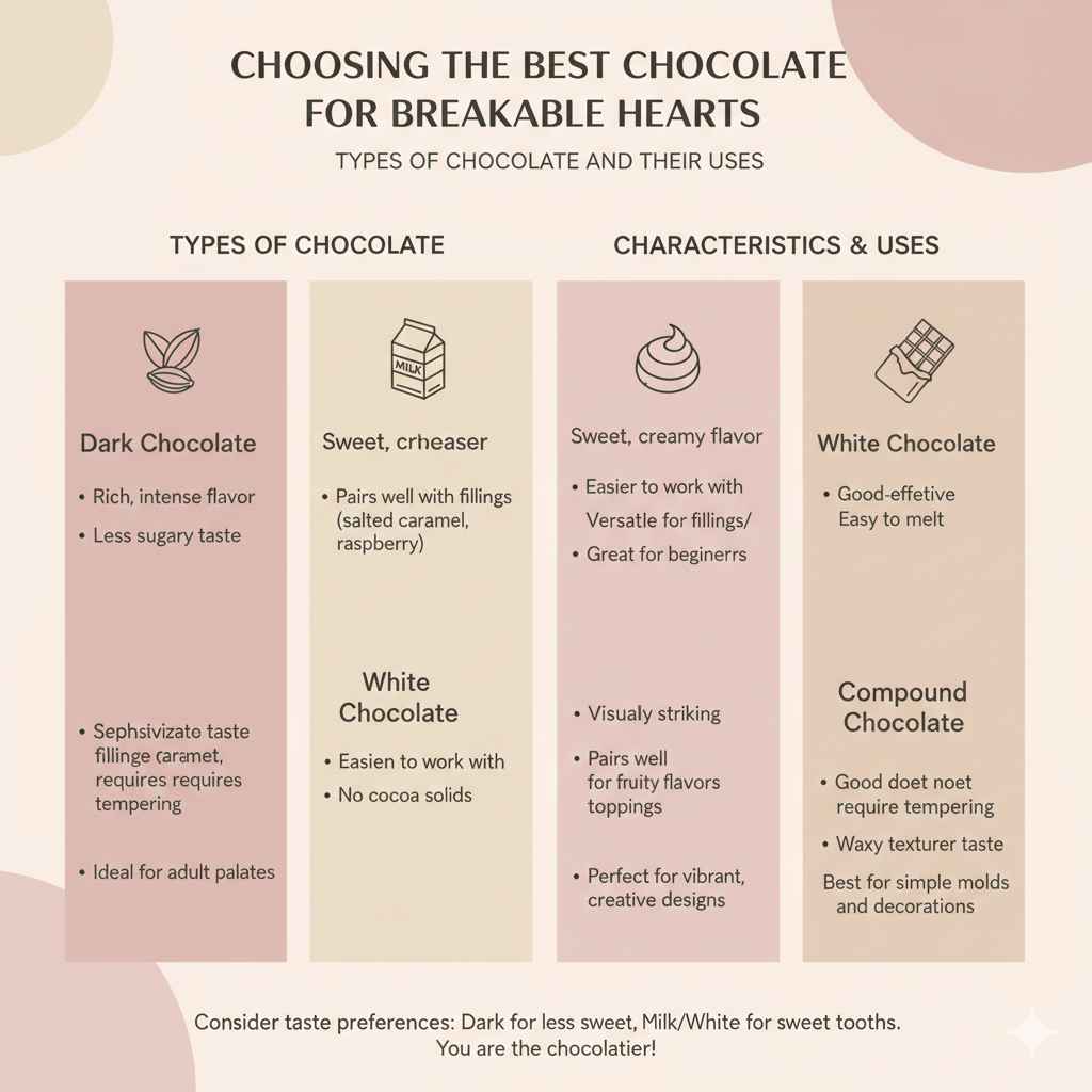 Choosing the Best Chocolate for Breakable Hearts