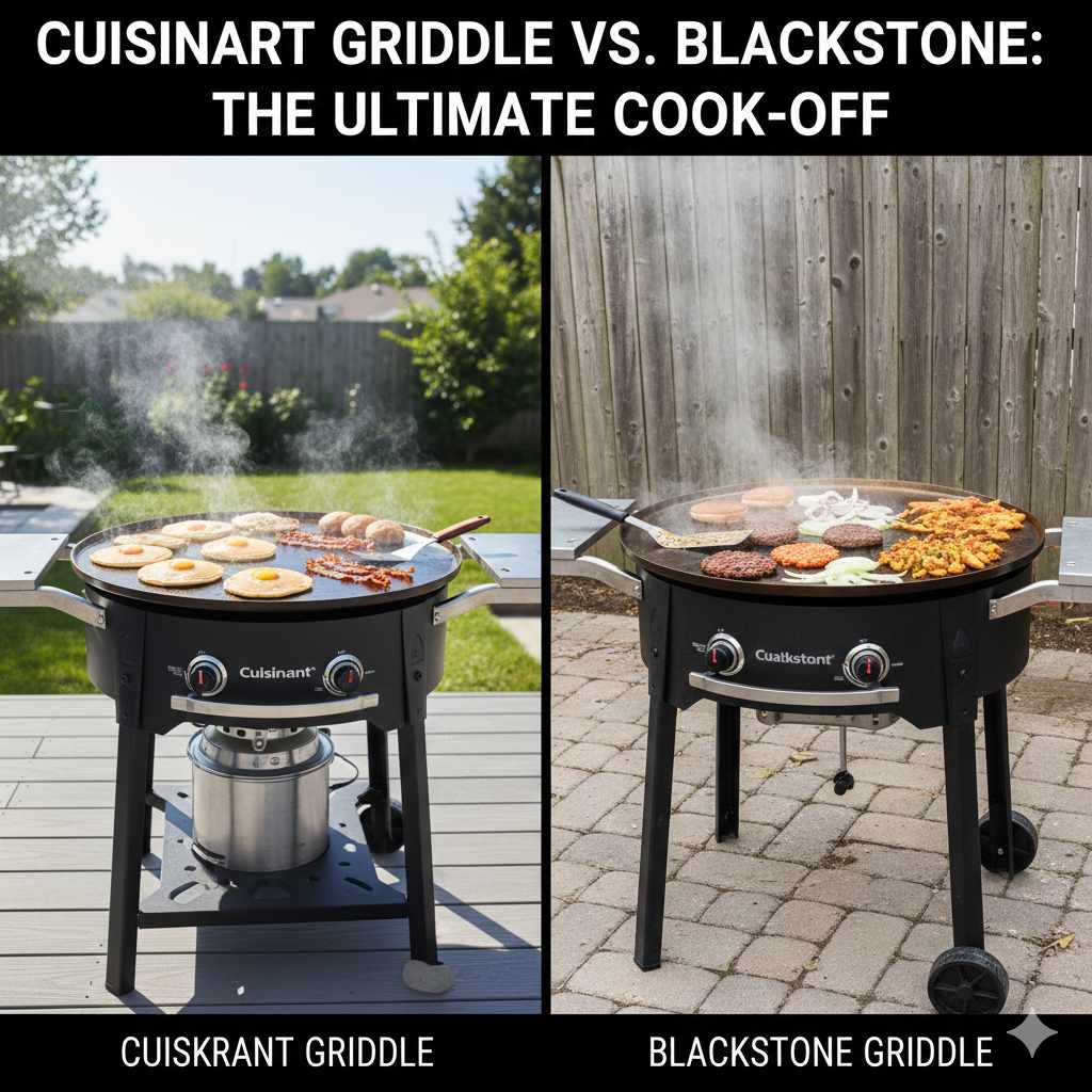 Cuisinart Griddle Vs Blackstone: The Proven Best Buy
