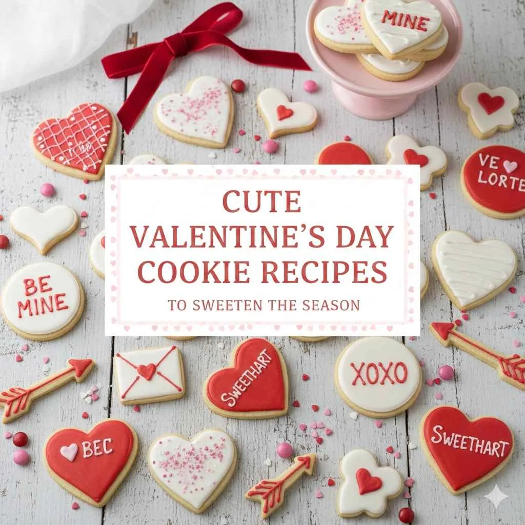 Cute Valentine’s Day Cookie Recipes to Sweeten the Season