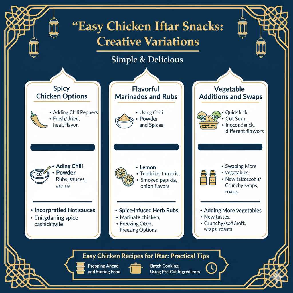 Easy Chicken Recipes for Iftar