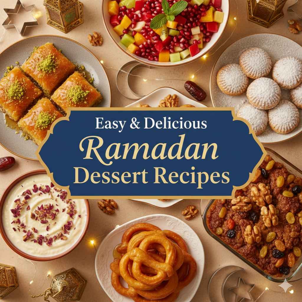 Easy & Delicious Ramadan Dessert Recipes to Enjoy