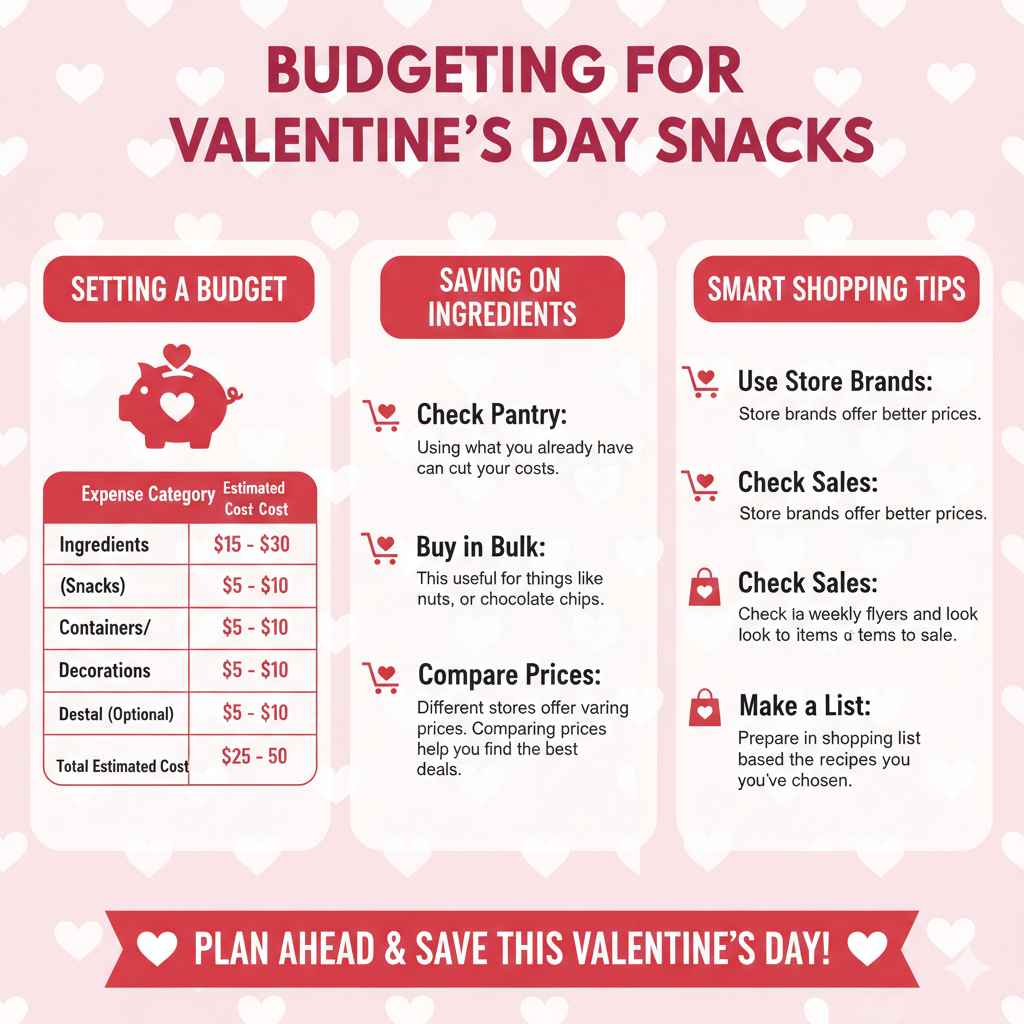 Budgeting for Valentine's Day Snacks