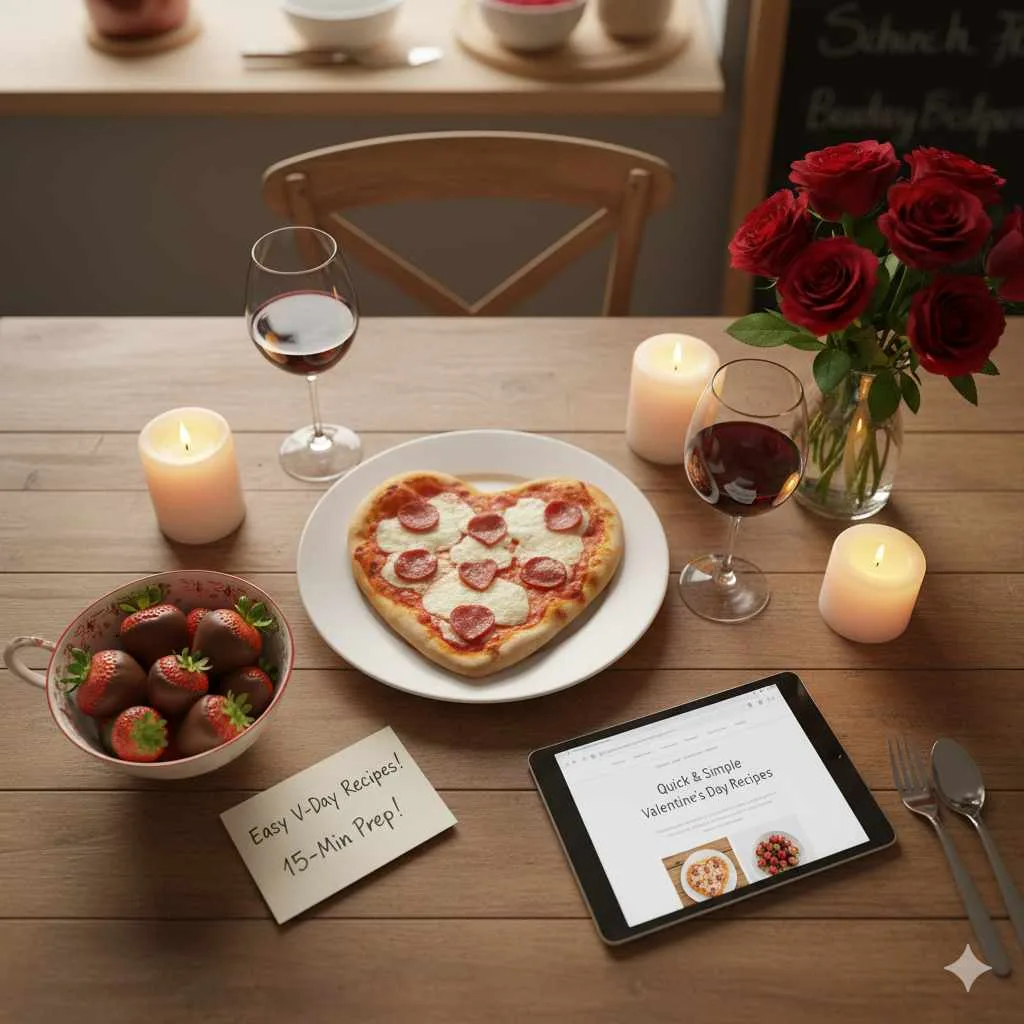 Easy Valentine’s Day Recipes for Quick Celebrations at Home