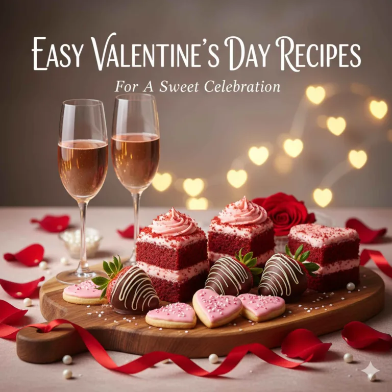 Easy Valentine's Day Recipes for a Sweet Celebration