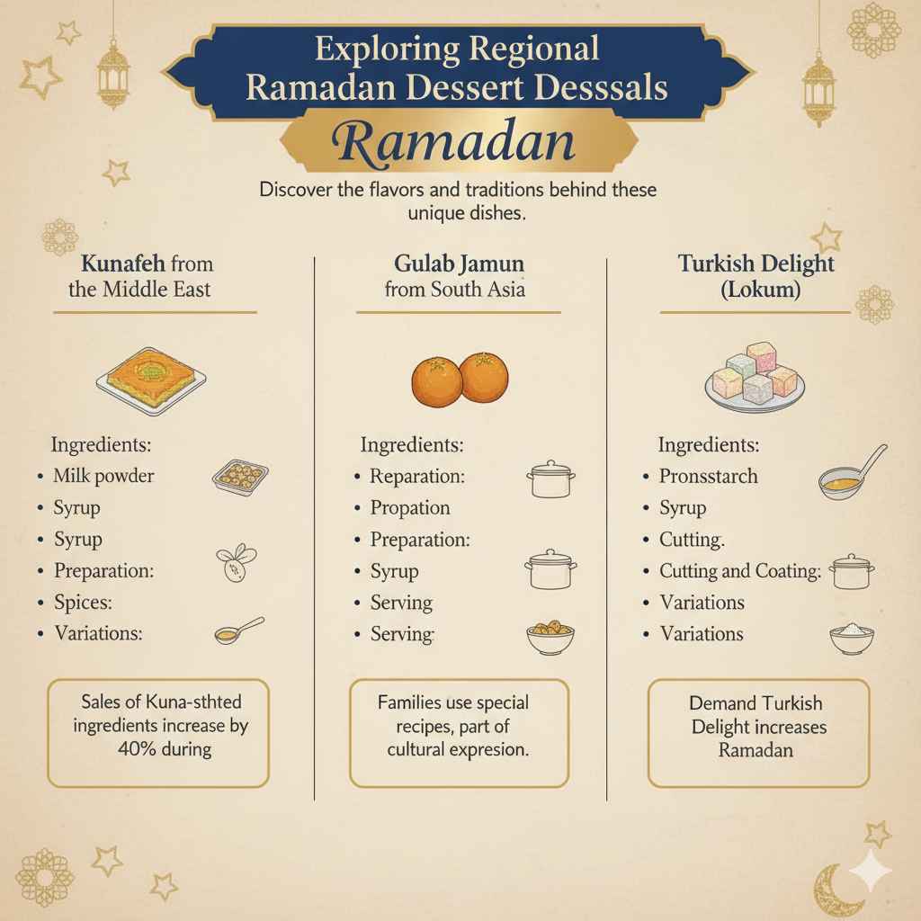 Exploring Regional Ramadan Dessert Specials
