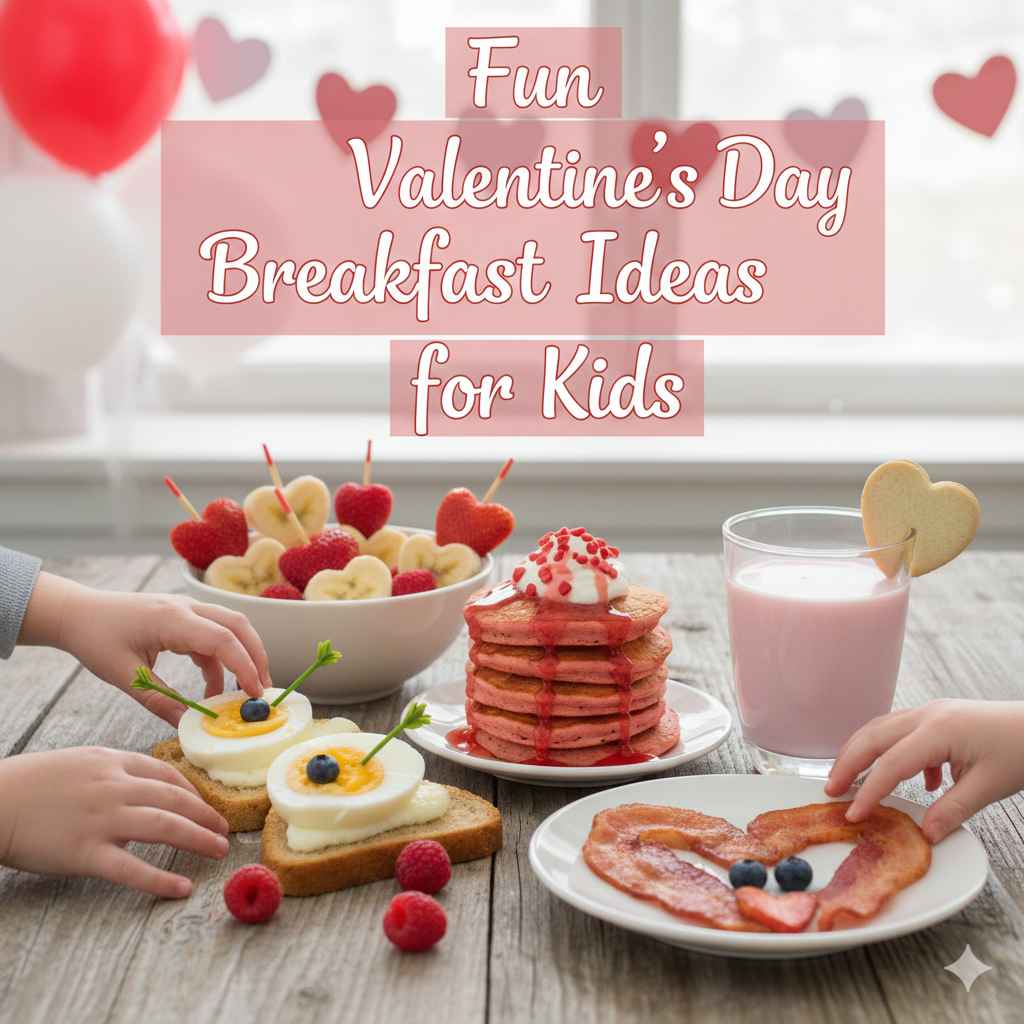Fun Valentine’s Day Breakfast Ideas for Kids