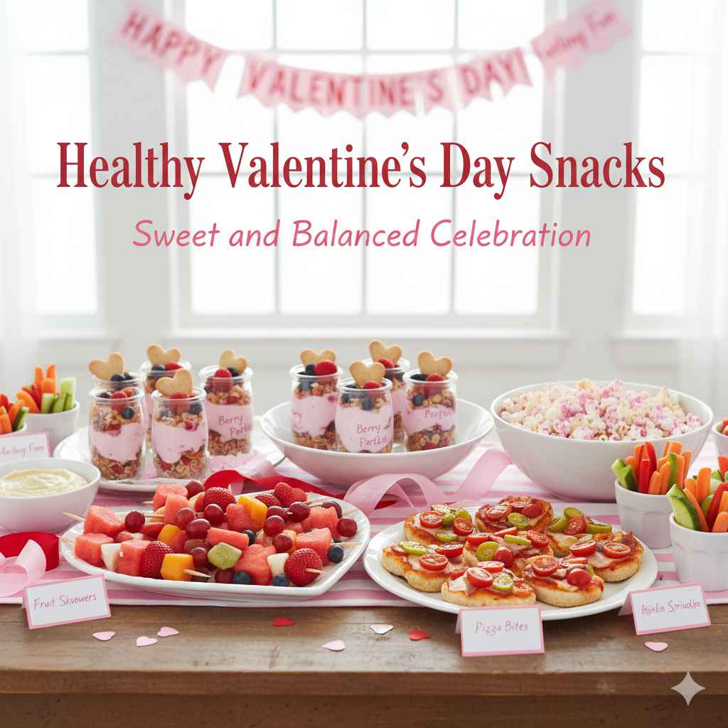 Healthy Valentine’s Day Snacks for a Sweet and Balanced Celebration