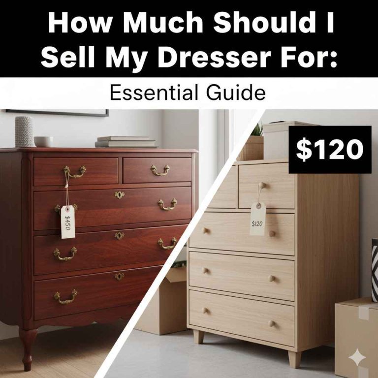 How Much Should I Sell My Dresser