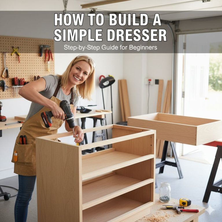 How To Build A Simple Dresser