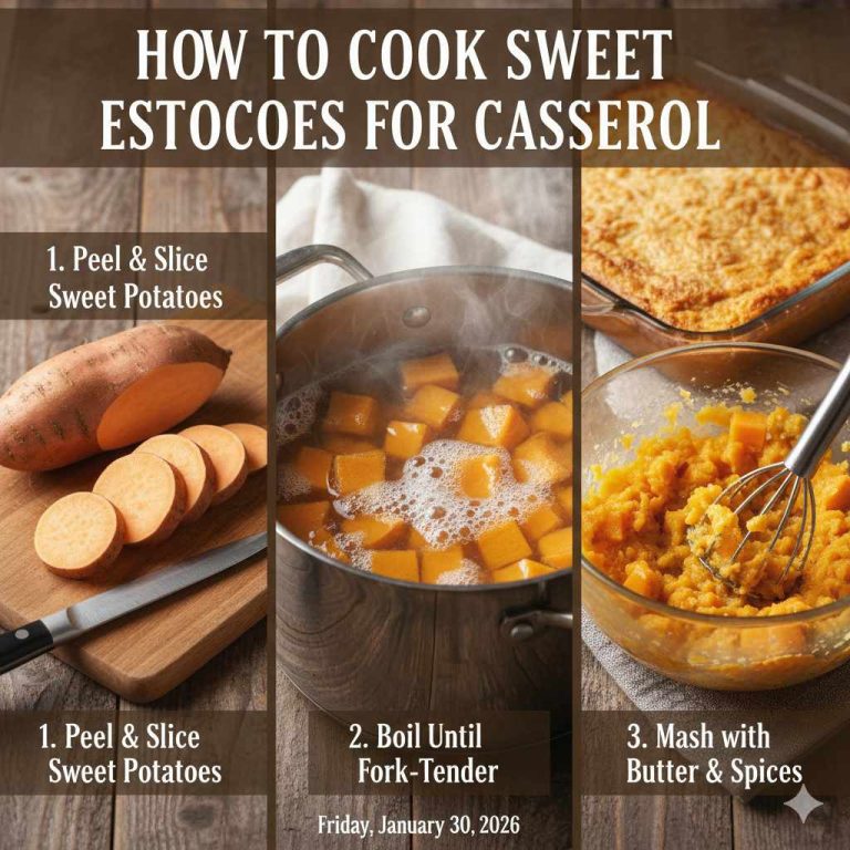 How To Cook Sweet Potatoes For Casserole