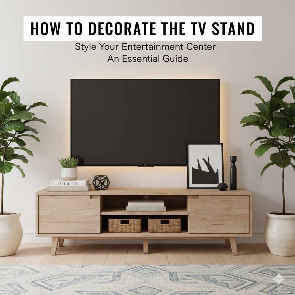 How To Decorate The TV Stand