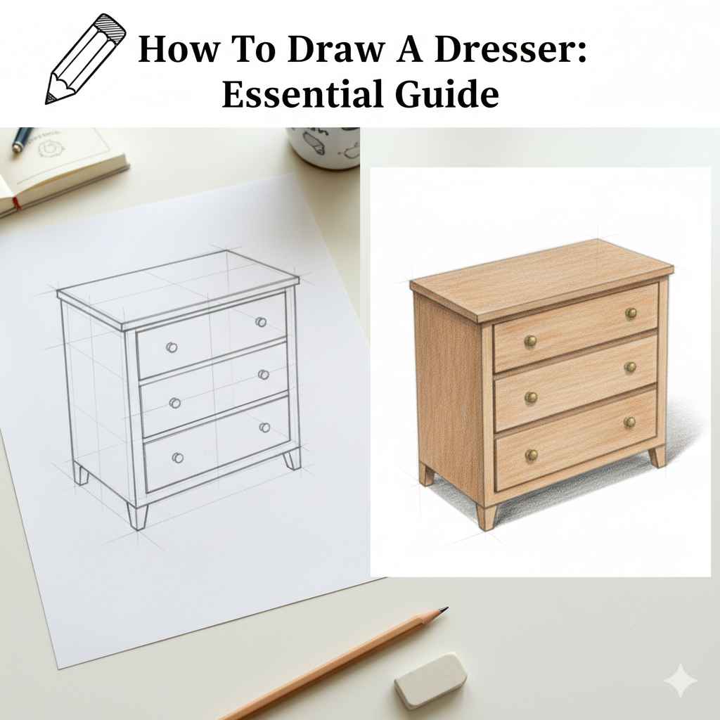 How To Draw A Dresser: Essential Guide