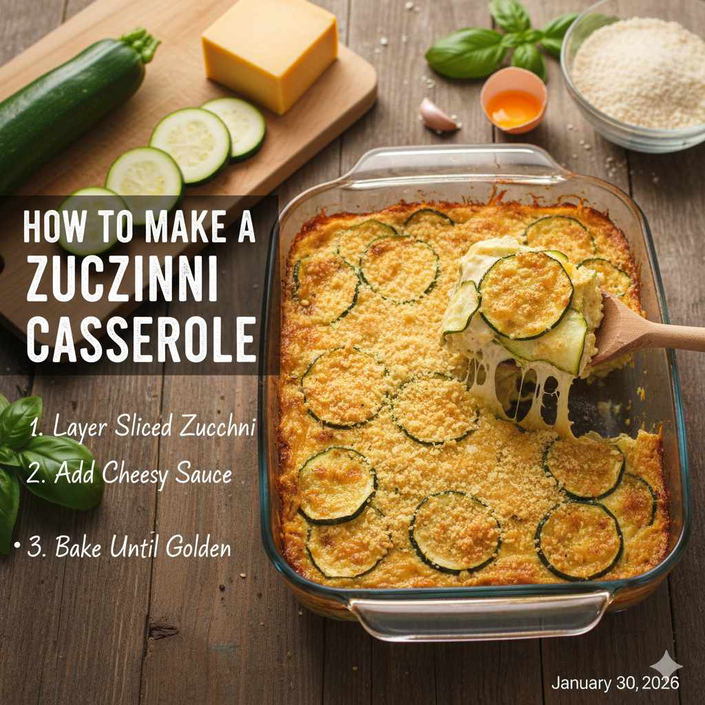 How To Make A Zucchini Casserole