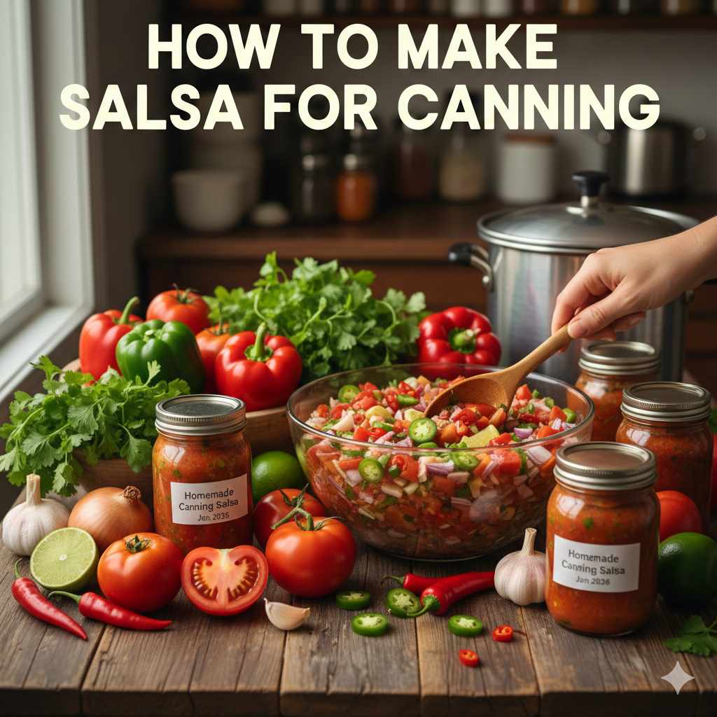 How To Make Salsa For Canning