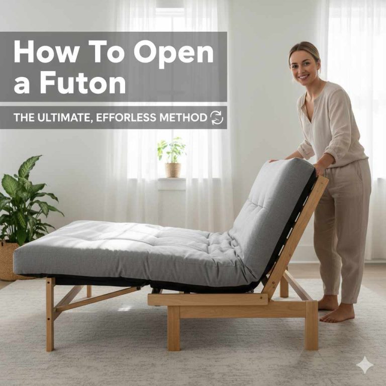 How To Open a Futon