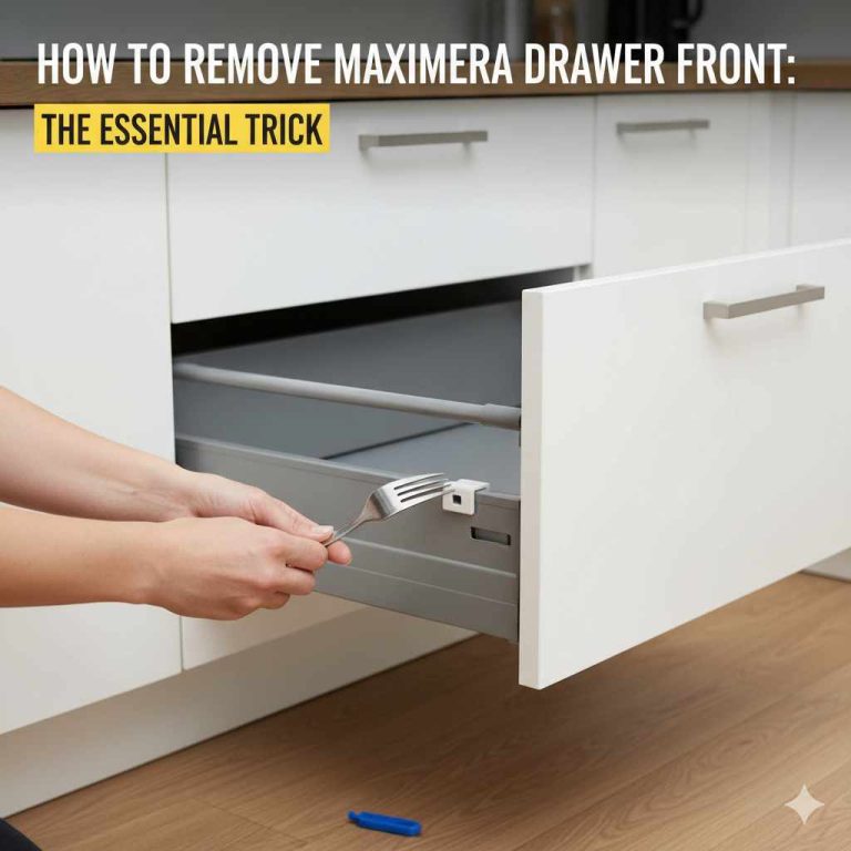 How To Remove Maximera Drawer Front