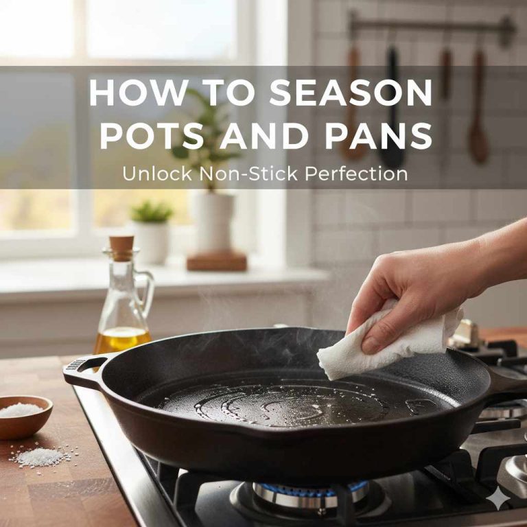 How To Season Pots And Pans
