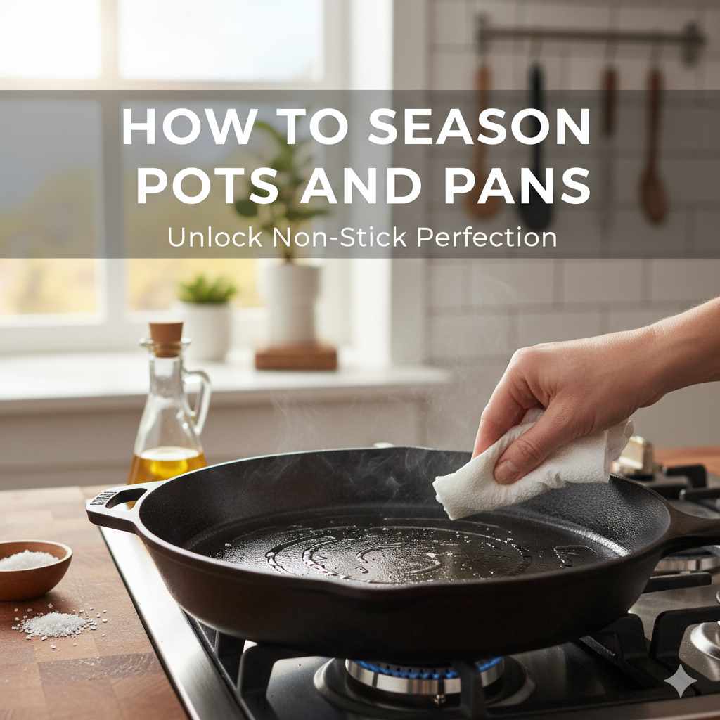How To Season Pots And Pans: The Essential Genius Method
