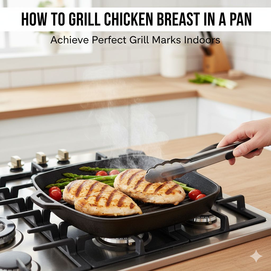 How to Grill Chicken Breast in a Pan: Proven Best Method