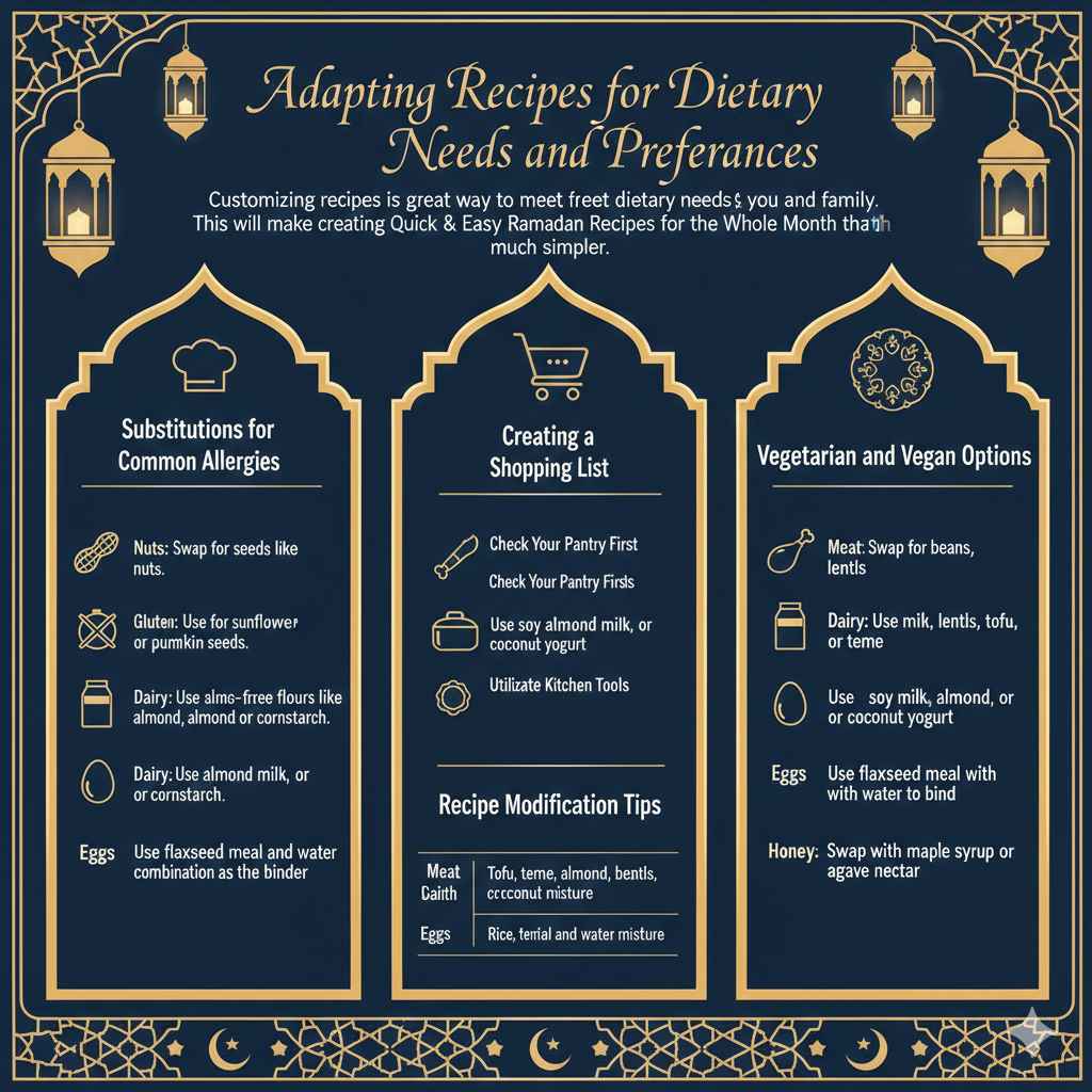 Quick & Easy Ramadan Recipes for the Whole Month