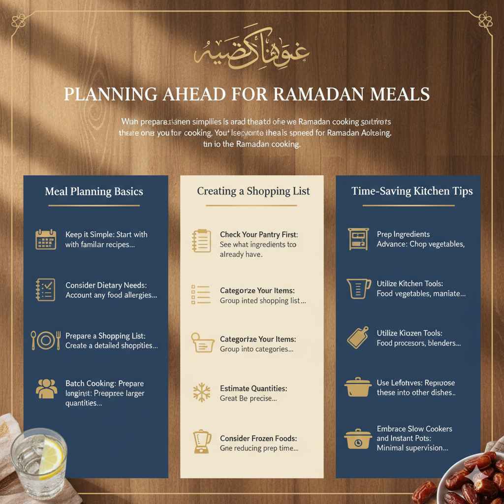 Planning Ahead for Ramadan Meals